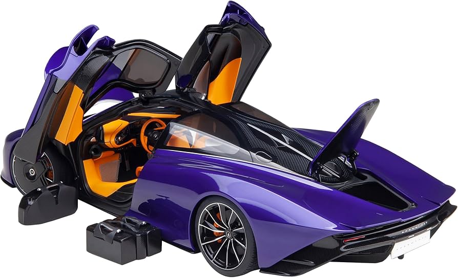 Amazon.com: McLaren Speedtail Lantana Purple Metallic with Black