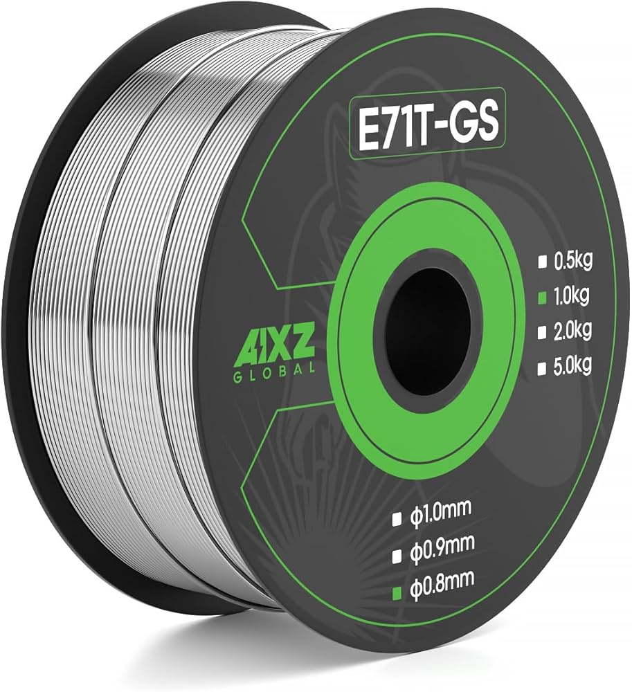 Amazon | AIXZGLOBAL 半自動溶接機 ワイヤー ノンガス軟鋼 MIG溶接