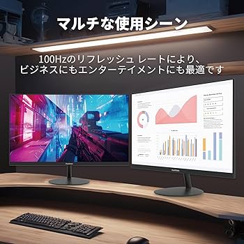 Amazon.co.jp: FeuVision ゲーミングモニター 22インチ フルHD 1080p