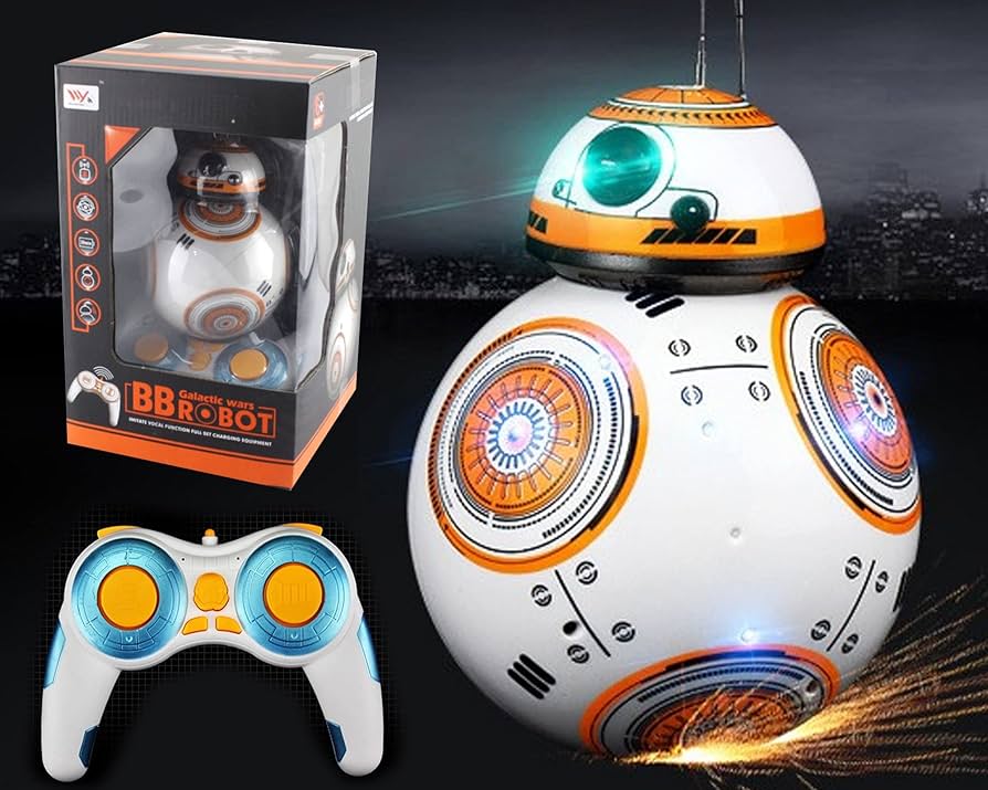 Amazon.co.jp: Bb-8 ラジコン ロボット 磁気サスペンション構造 水陸