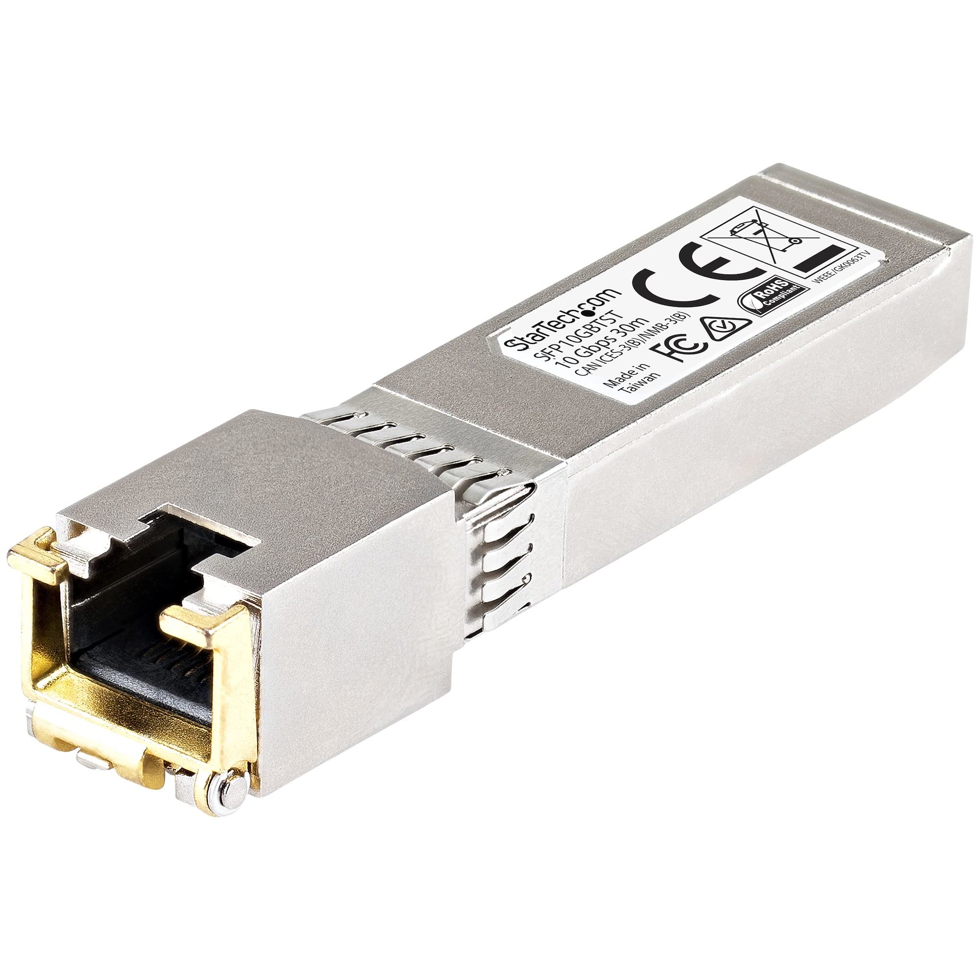 Amazon.com: StarTech.com Cisco SFP-10GB-T-X Compatible SFP+ Module