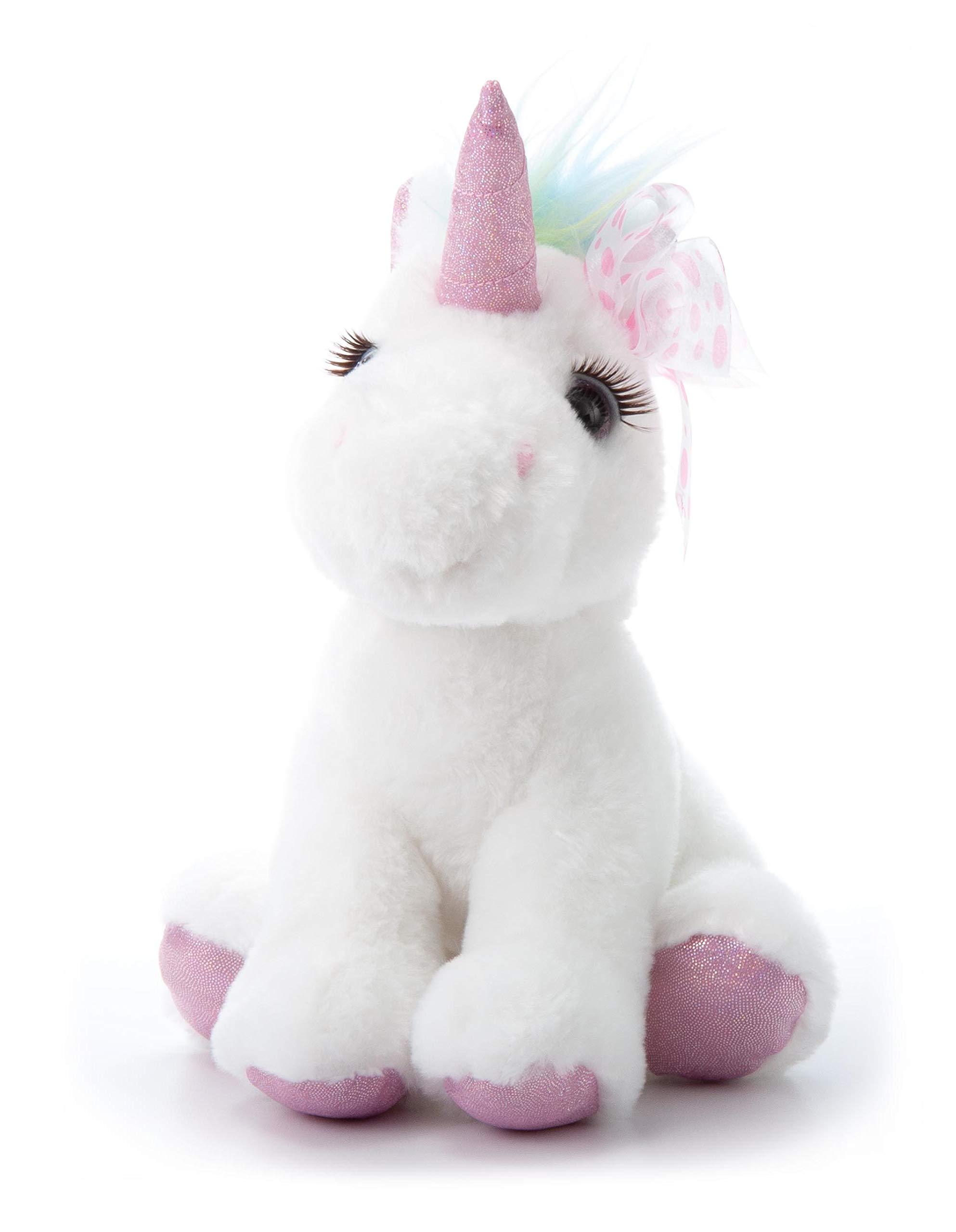 Amazon.com: The Petting Zoo, Lash'z Unicorn Stuffed Animal, Gifts
