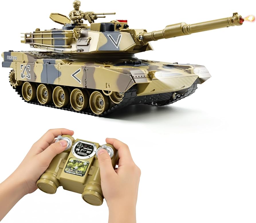 Amazon.com: KAIM 1/24 RC Tank,Remote Control Tank for Boys with