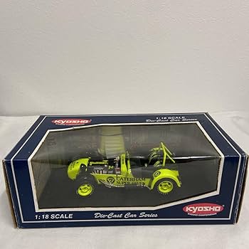 Amazon | KYOSHO 1/18 CATERHAM SUPER SEVEN JPE Yellow 京商