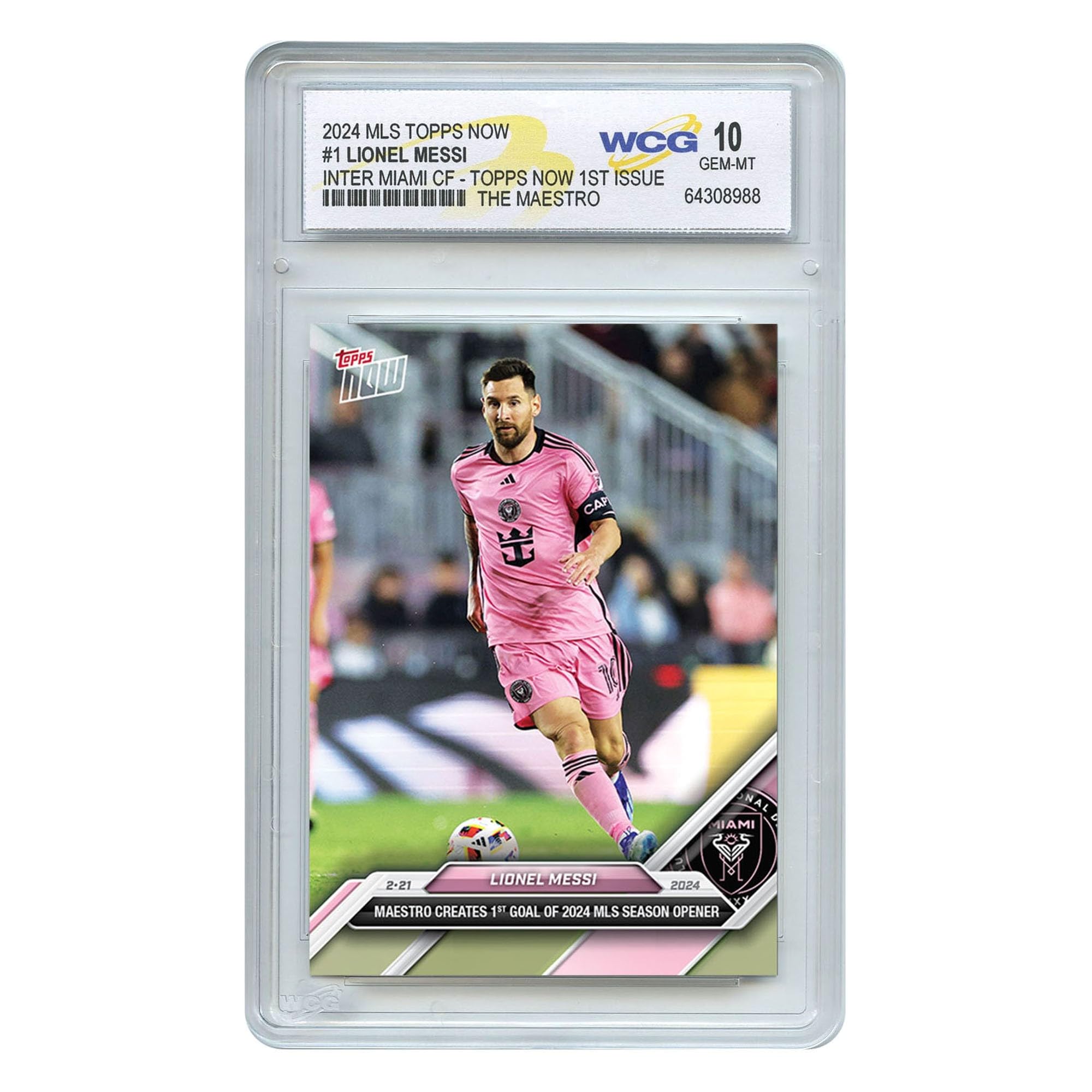 Amazon.co.jp: 2024年 MLS Topps Now ライオネル・メッシ 第1号