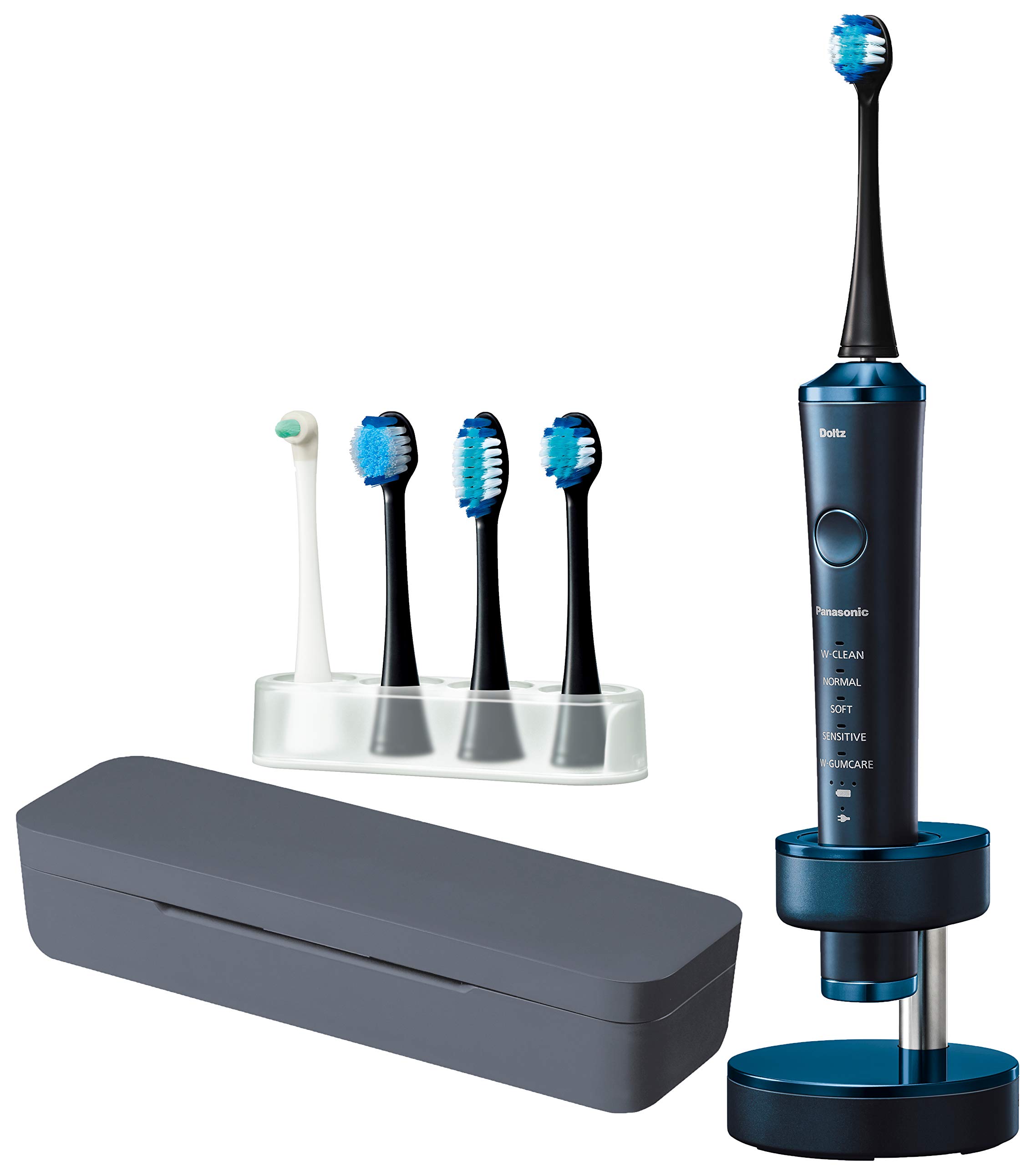 Amazon | パナソニック 電動歯ブラシ ドルツ青 EW-CDP54-A