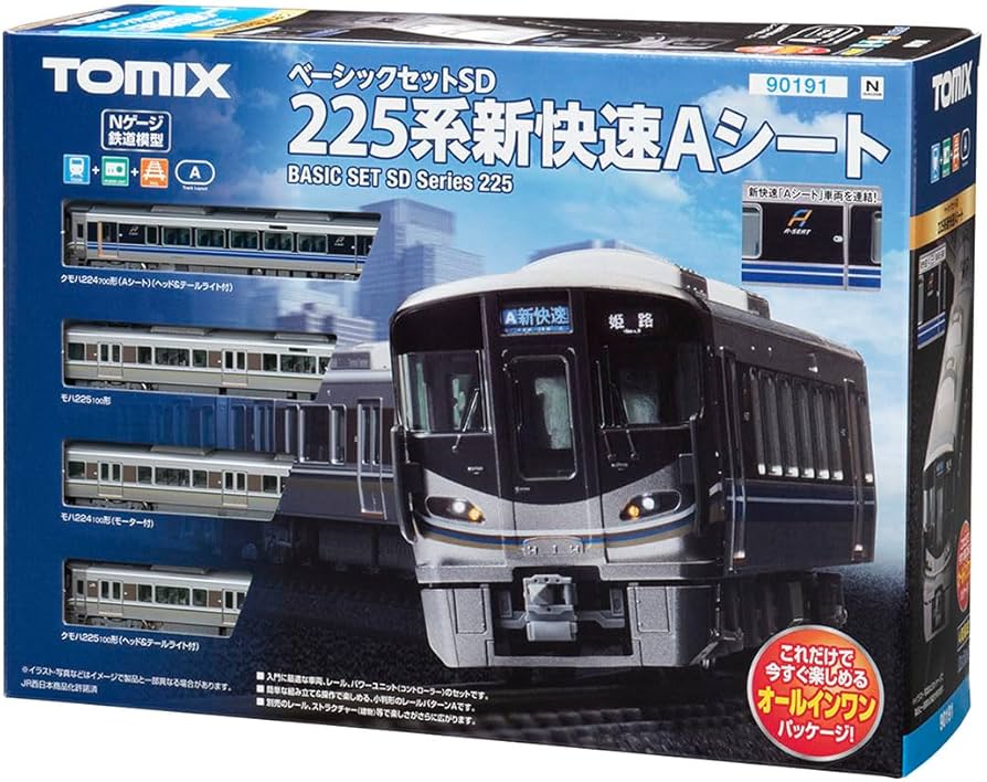 Amazon.co.jp: TOMIX N Gauge Basic Set SD 225 Series Rapid A Seat