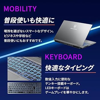 Amazon.co.jp: GALLERIA ガレリア ゲーミングノートPC RL7C-R35-5N