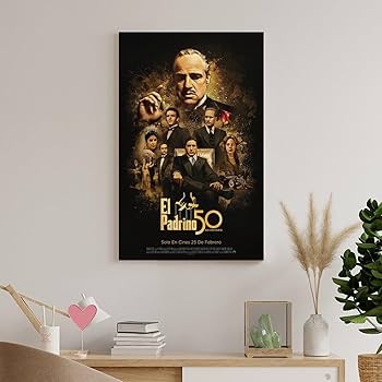 Amazon.co.jp: The Godfatherゴッドファーザー映画ポスターマーロン