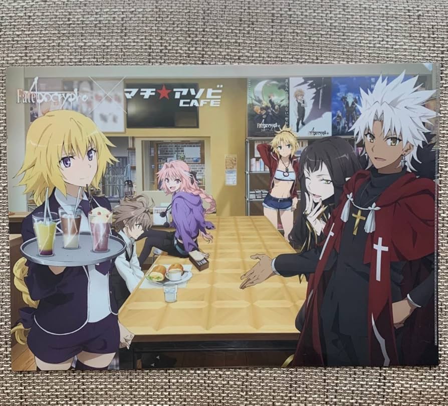 Amazon.co.jp: Fate Apocrypha ufotable マチアソビカフェ ランチョン