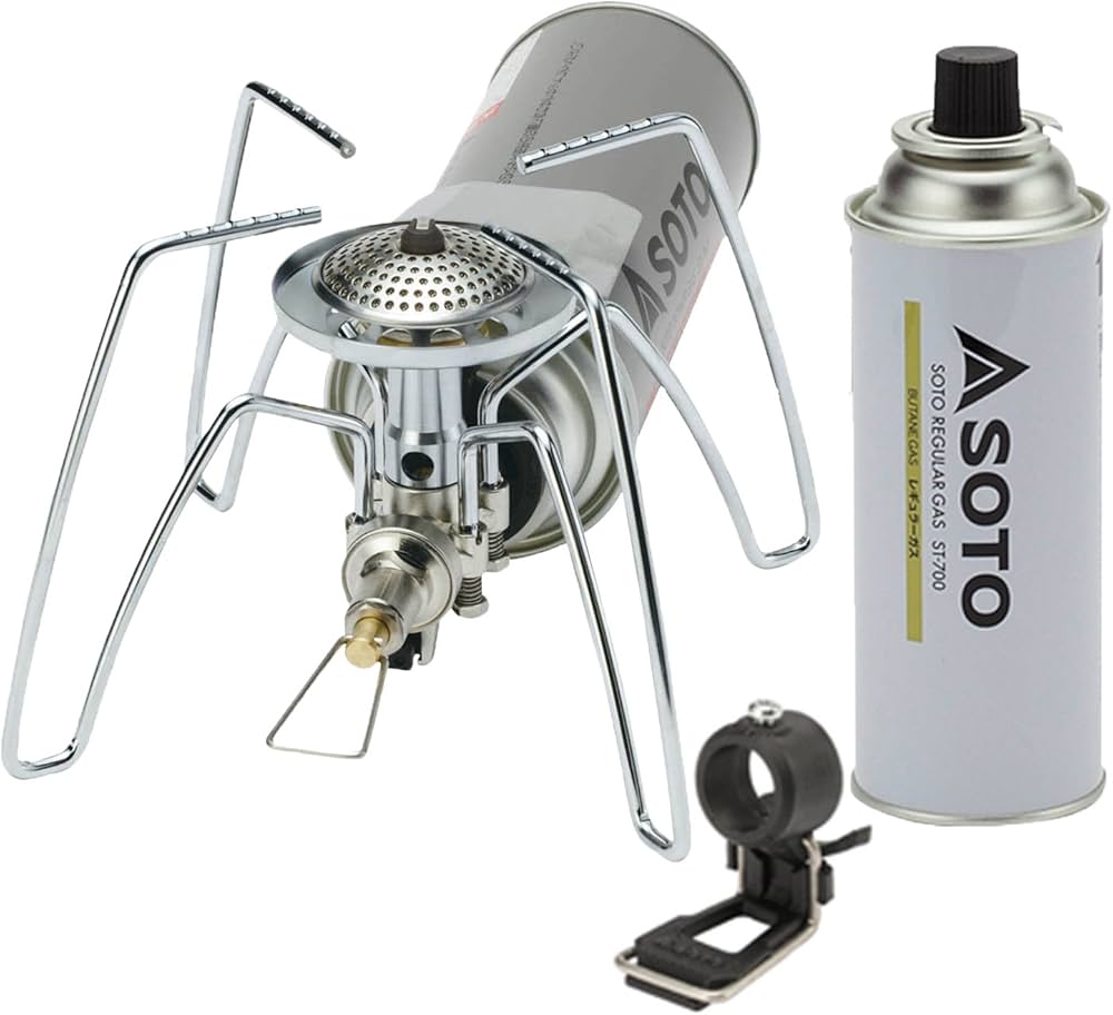 Amazon | ソト(SOTO) レギュレーターストーブ【ガスボンベ1本/点火