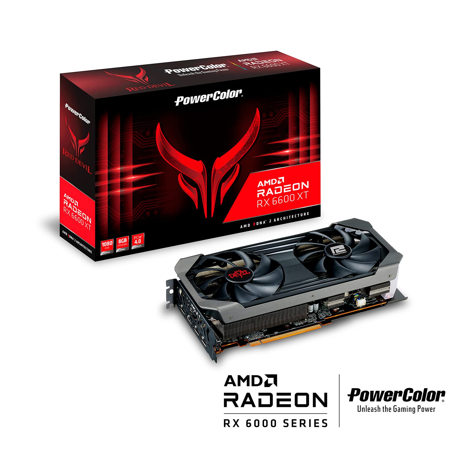 Amazon.com: PowerColor Red Devil AMD Radeon RX 6600 XT Gaming