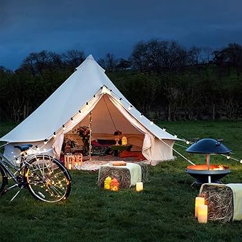 Amazon.co.jp: TOMOUNT ベルテント 4m TC テント ポリコットン