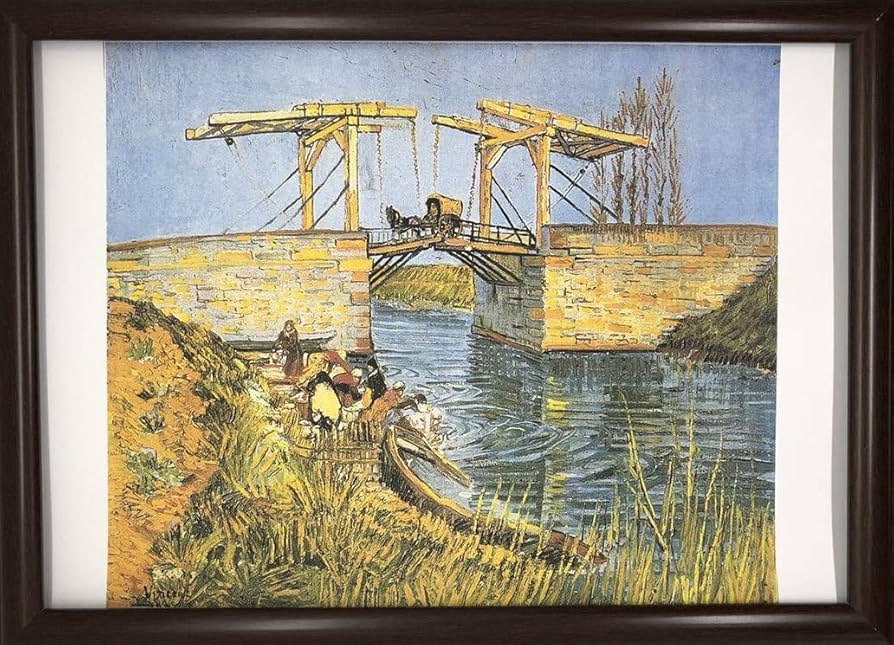 Amazon.co.jp: フィンセント・ファン・ゴッホ アルルの跳ね橋 A4