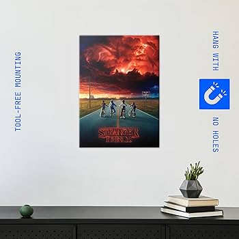 Amazon.com: Displate Metal Poster Stranger Things Series - Posters