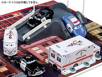 Amazon.co.jp: トミカ カーズ プレイマップ レスキューゴー!ゴー