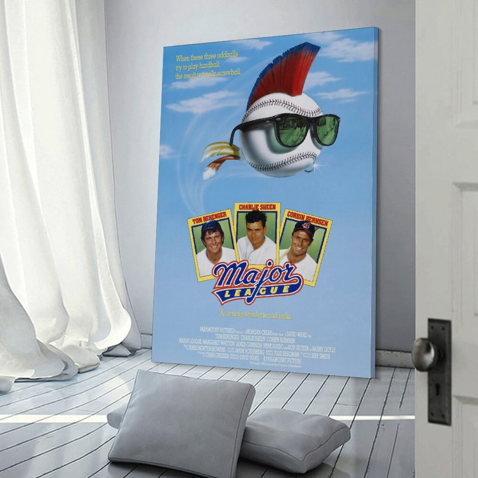 Amazon.co.jp: Major League映画表紙ポスターメジャーリーグ映画