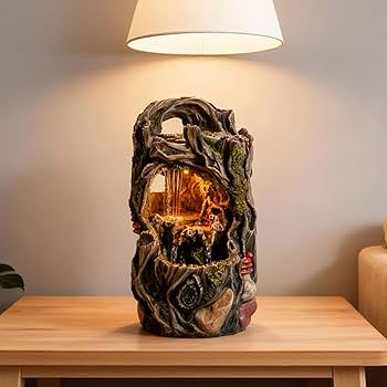 Amazon.com: MAOCHI Tabletop Water Fountain, Home Décor Soothing