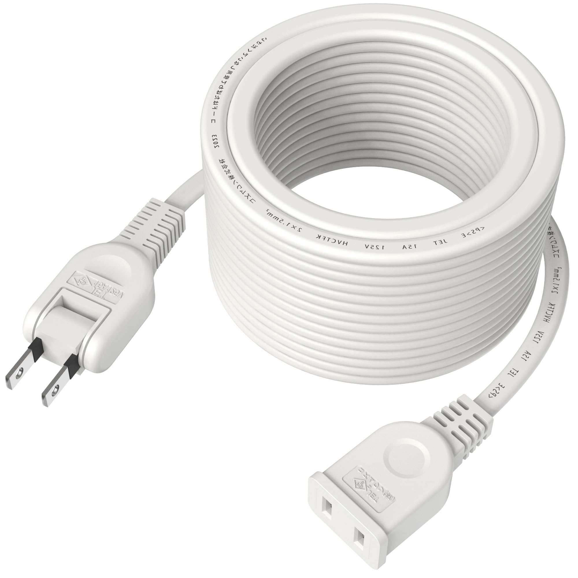 Amazon.co.jp: FUMITAKE 延長コード 10m 白 電源タップ 1個口 屋外