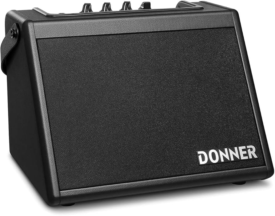 Amazon.co.jp: Donner アンプ 電子ドラム キーボード用 20W 外部