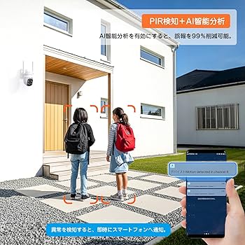 Amazon.co.jp: 【500万画素·10インチモニター800万画像対応】防犯