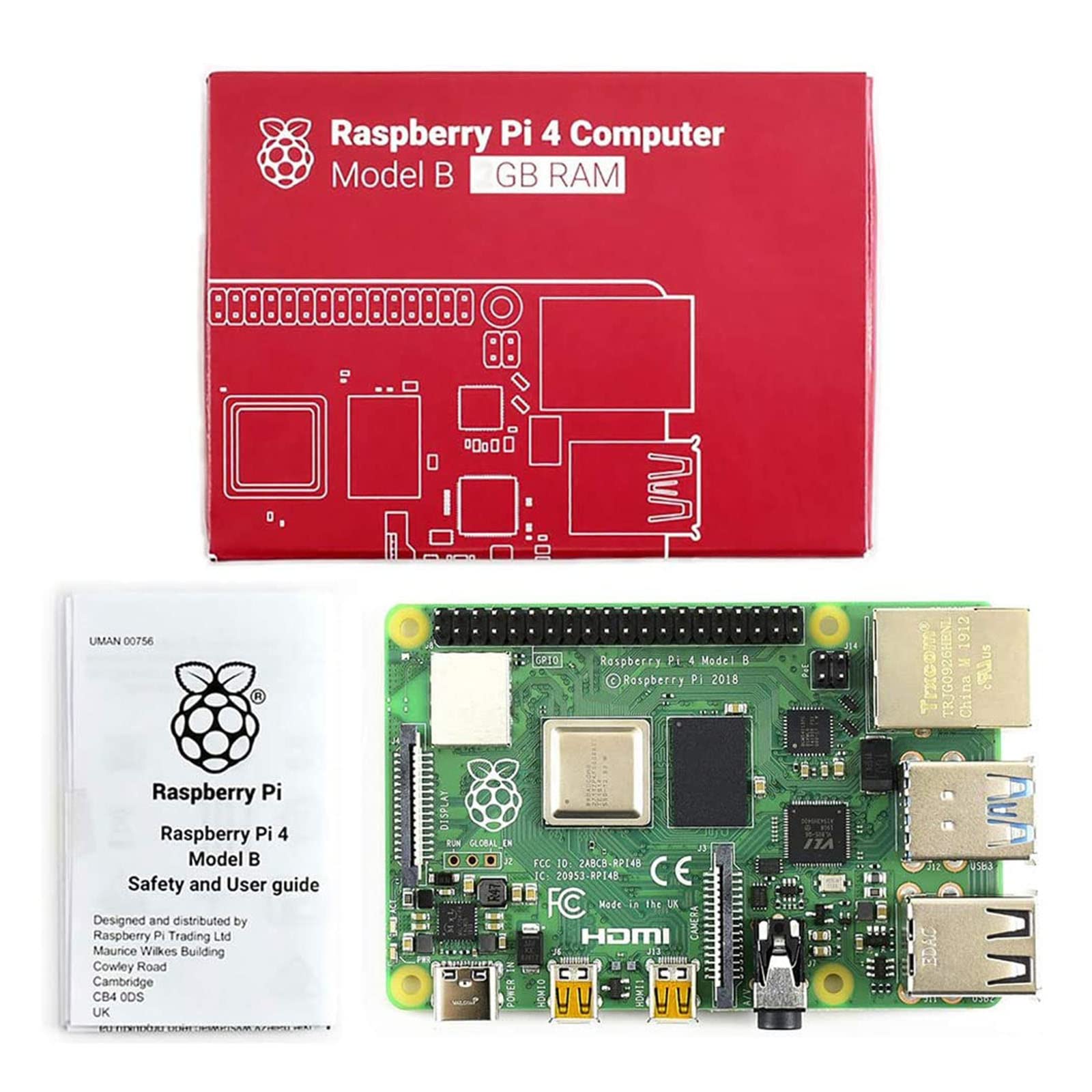 Amazon | Raspberry PI 4 Model B 4GB用XiaoR Geek、ミニPC、人工知能
