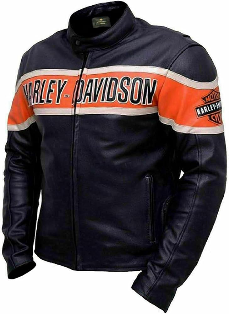 Biker Jacket For Men's – Victoria Lane Black Motorcycle Style