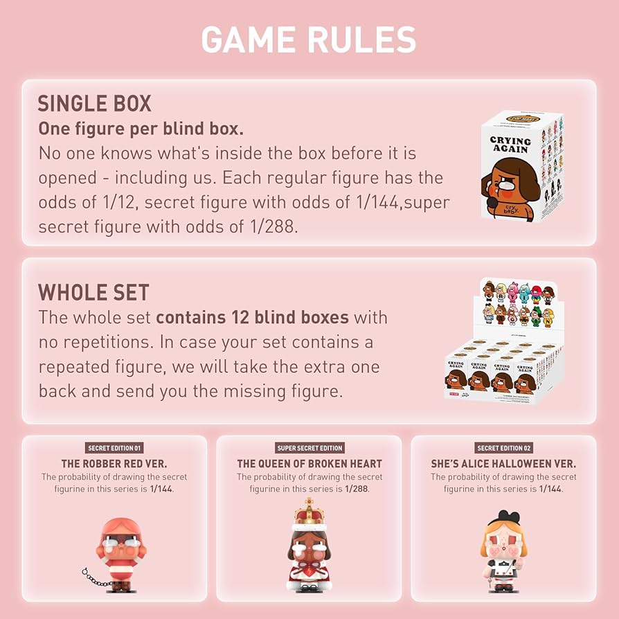 Amazon.co.jp: POP MART (ポップマート) Crybaby Crying Again