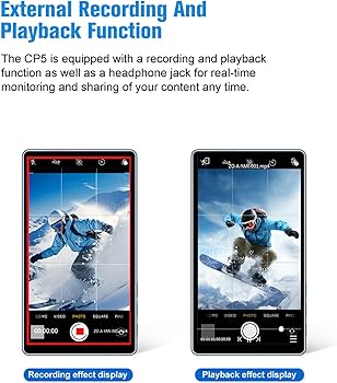 Amazon.co.jp: Shimbol CP5 5インチ 電話 Vlog 自撮りモニター