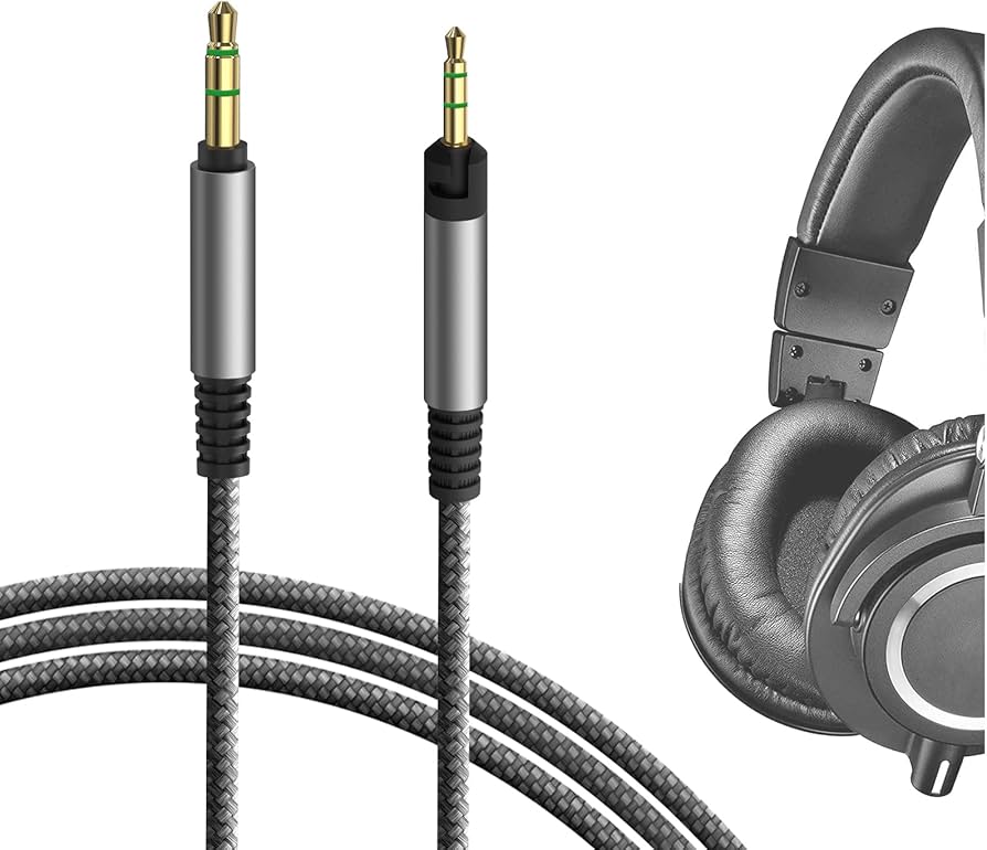 Amazon.com: GEEKRIA Audio Cable Compatible with ATH-M50x ENSO/M50x