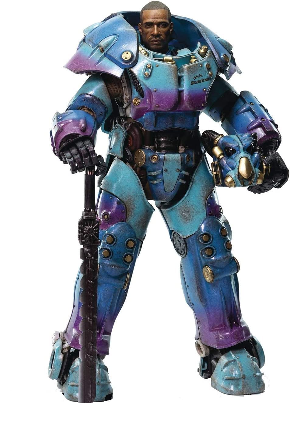 Amazon.co.jp: ThreeZero フォールアウト:X-01 パワーアーマー Quantum