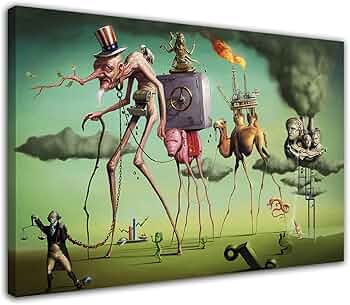 Amazon.co.jp: QUNYAAE サルバドールの永遠のシュールレアリズム ダリ