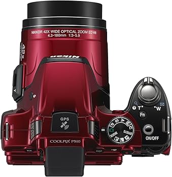 Amazon | Nikon デジタルカメラ COOLPIX (クールピクス) P510 レッド