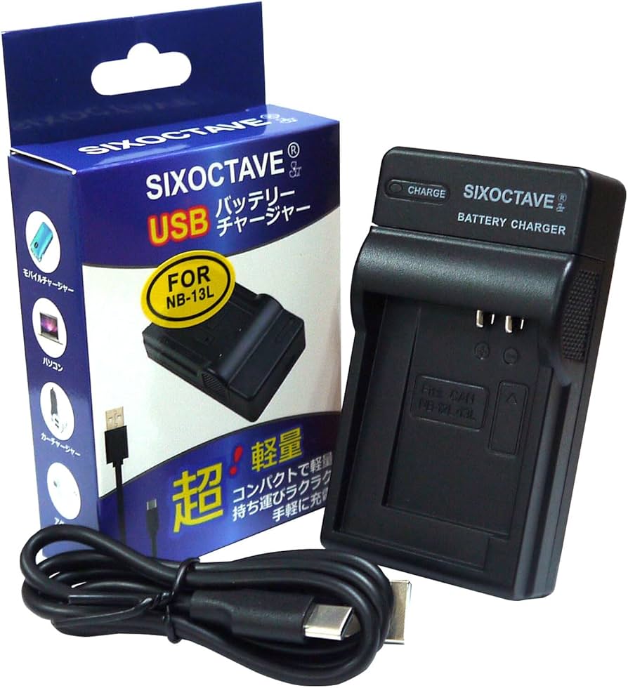 Amazon | str NB-13L 互換 USB チャージャー CB-2LH キヤノン 用