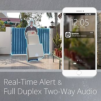 Amazon.co.jp: SpotCam Solo 2 屋内外両用のワイヤレスセキュリティ