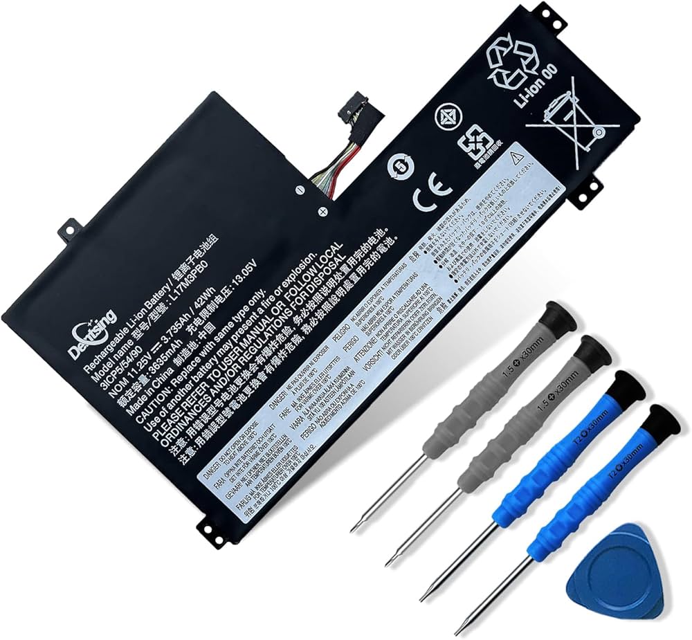 Amazon.com: Dentsing L17M3PB0 Laptop Battery Replace for Lenovo