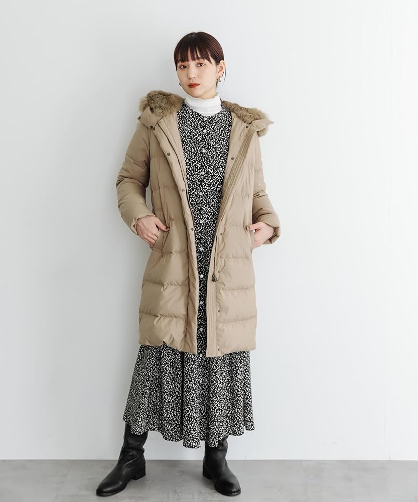 Amazon | [アーバンリサーチ] ダウンジャケット ラビットフード