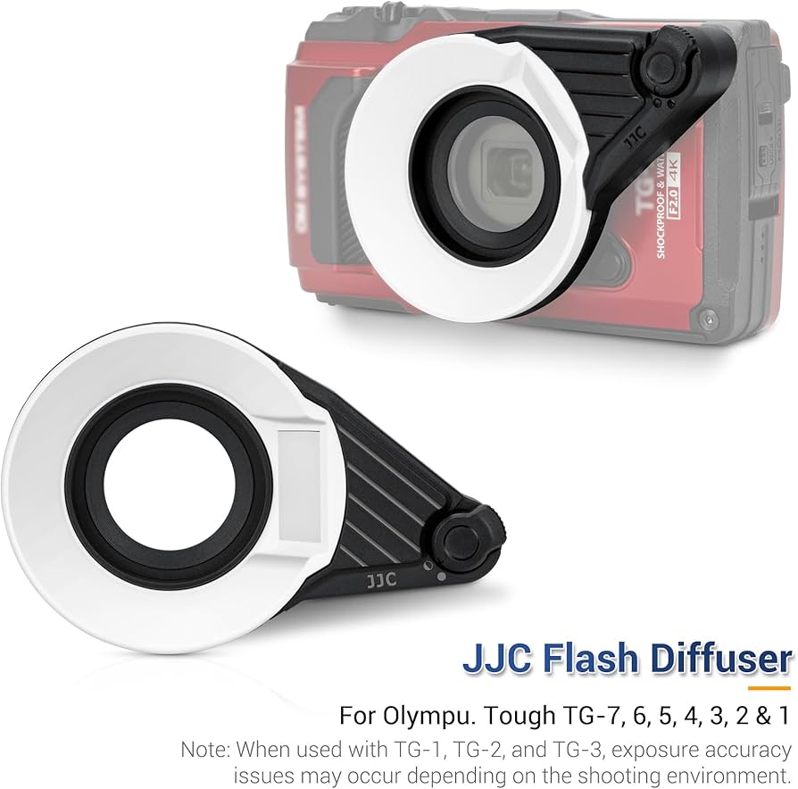 Amazon.com : JJC FD-1 Flash Diffuser for Olympus Tough TG-7 TG-6