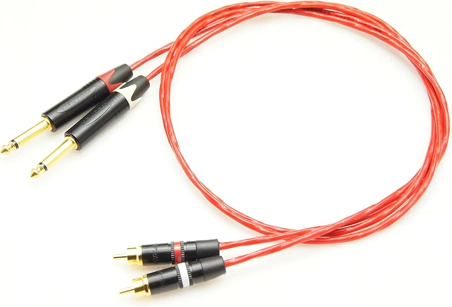 Amazon | BELDEN 88760 TS(フォン)-RCA 2本ペア 変換ケーブル (0.5m