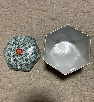 Amazon.co.jp: 深川製磁 錦七宝 蓋物 菓子器 ボンボニエール : ホーム