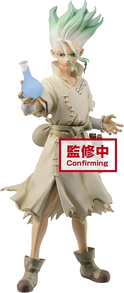 Amazon.co.jp: バンプレスト Dr.STONE FIGURE of STONE WORLD 進化の