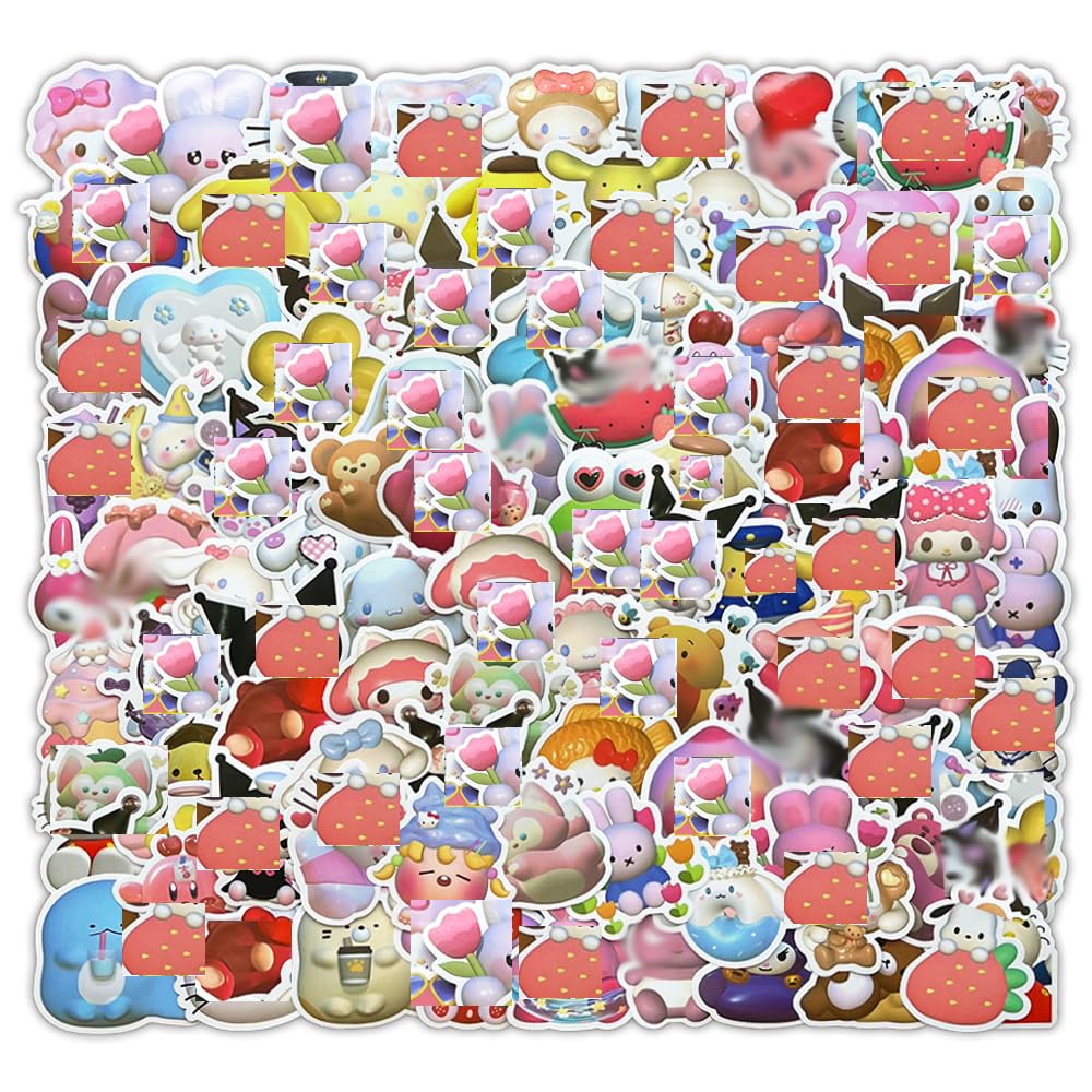 Amazon.co.jp: 120枚 ステッカー アニメキャラクター貼り紙 PVC