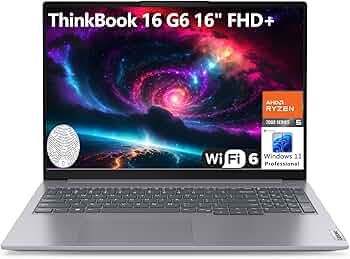 Amazon.com: Lenovo ThinkBook 16 G6 16