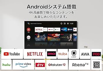 Amazon.co.jp: TCL 40型 フルハイビジョン スマートテレビ(Android TV