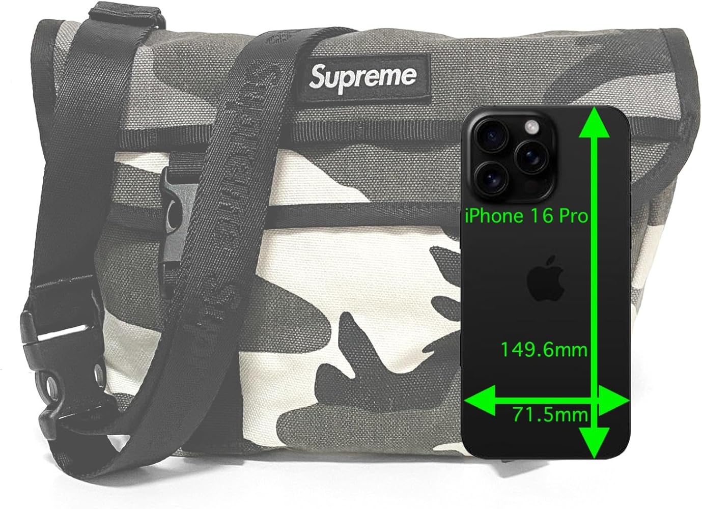 Amazon | [シュプリーム] メンズ コーデュラミニメッセンジャーバッグ