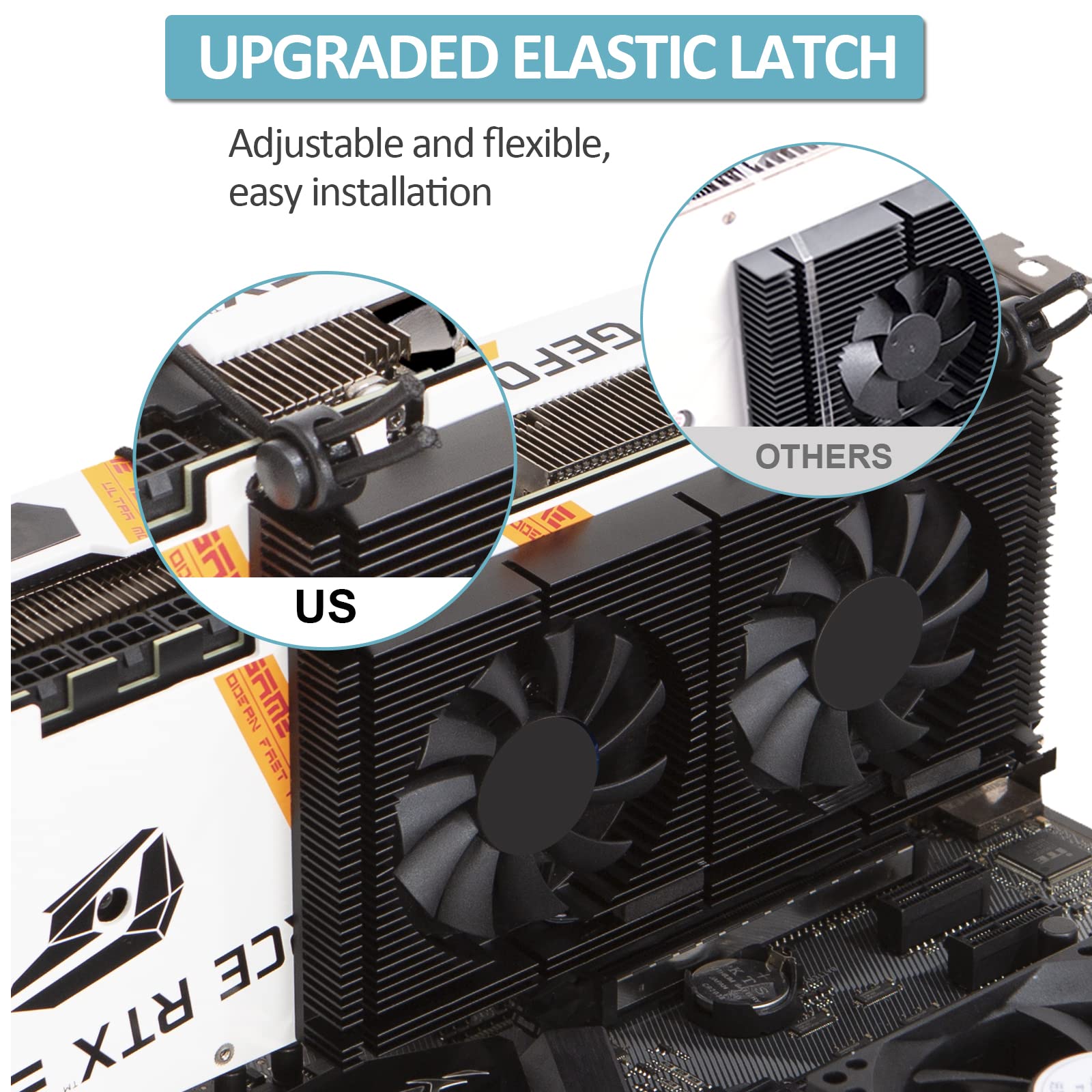 Amazon.co.jp: GPU バックプレート メモリーラジエーター アルミニウム