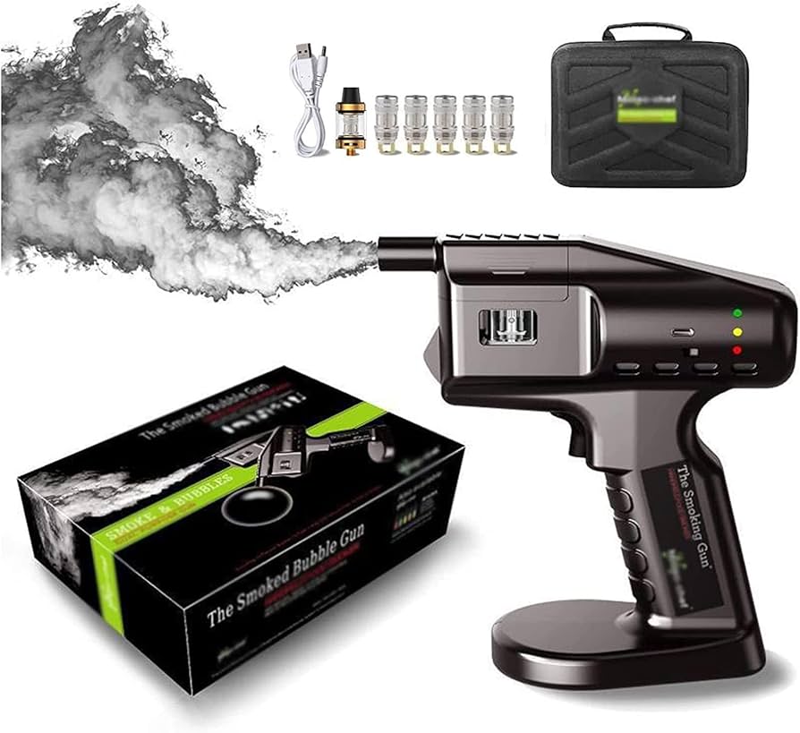 Amazon | カクテルスモークバブルガンハンドヘルド、スモーキング