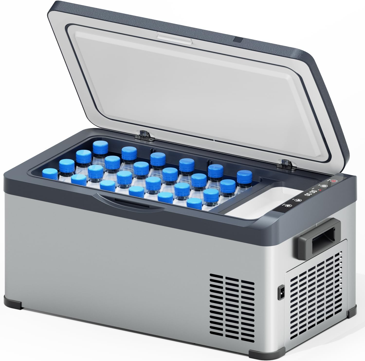 Amazon.co.jp: 車載冷蔵庫 ポータブル冷蔵庫 急速冷凍 20L -22℃～20