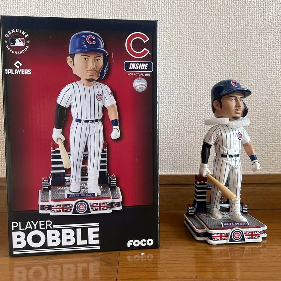 Amazon.co.jp: 144個限定 鈴木誠也 ロンドンシリーズ ボブルヘッド