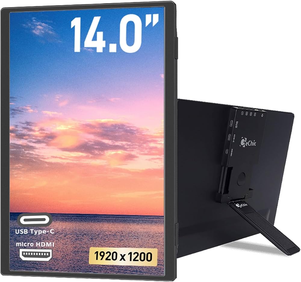 Amazon.co.jp: GeChic ゲシック モバイルモニター 14インチ On-Lap